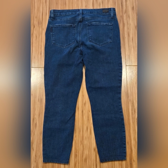 Paige Dark Blue Women's Jeans - Picture 7 of 10